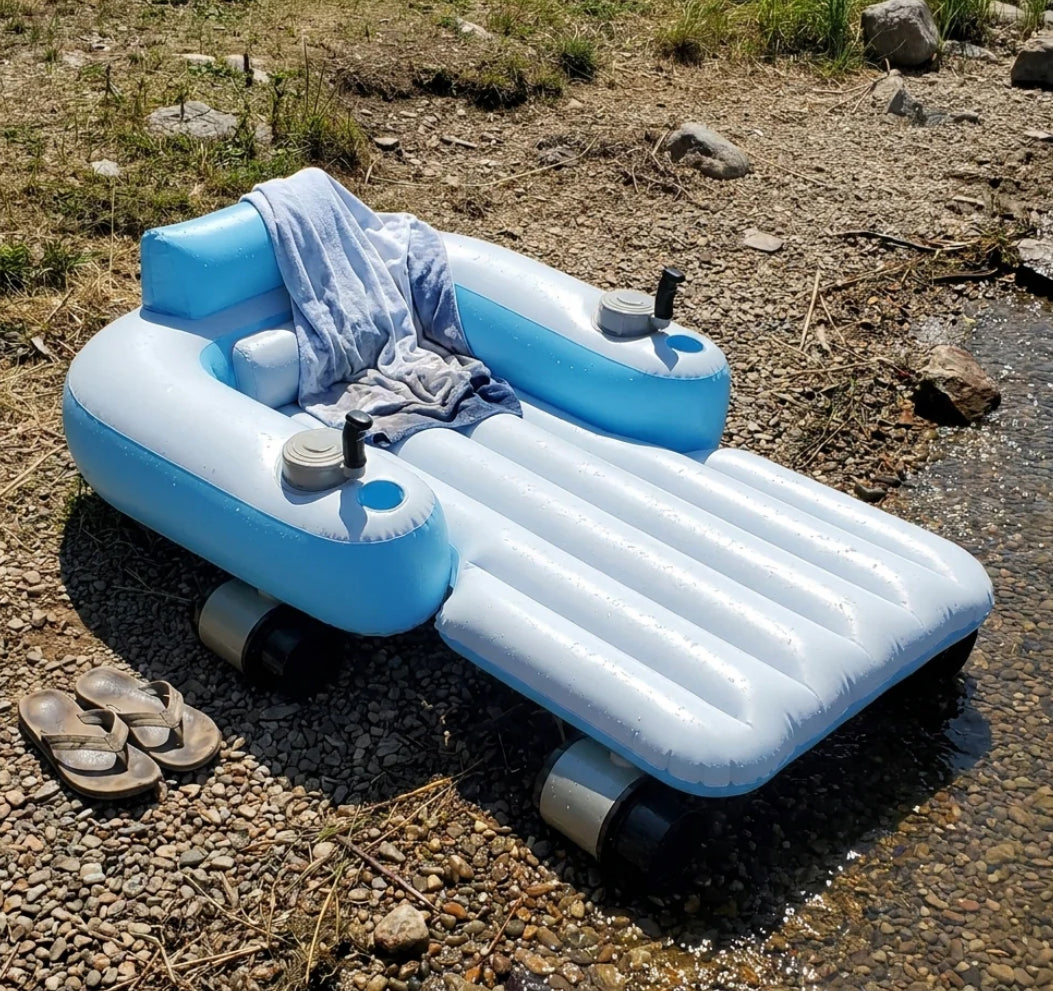 AquaDrift Motorized Pool Lounger Pro
